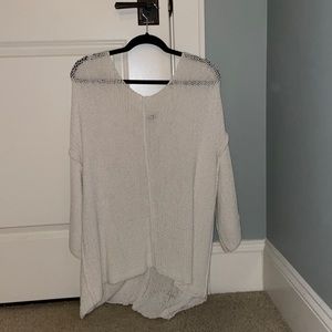 Aerie (American Eagle) White Bonfire Sweater Size XL